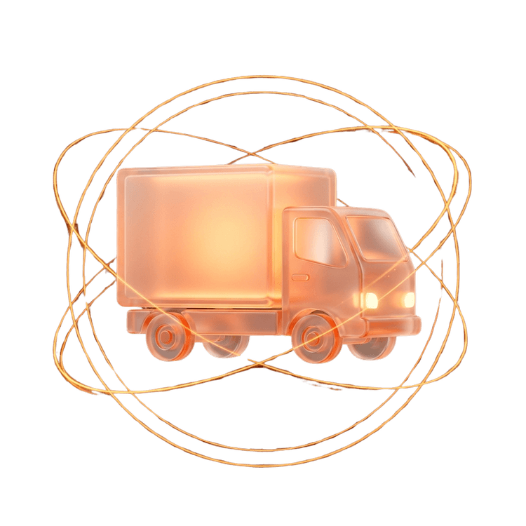Shipping Truck Illustration